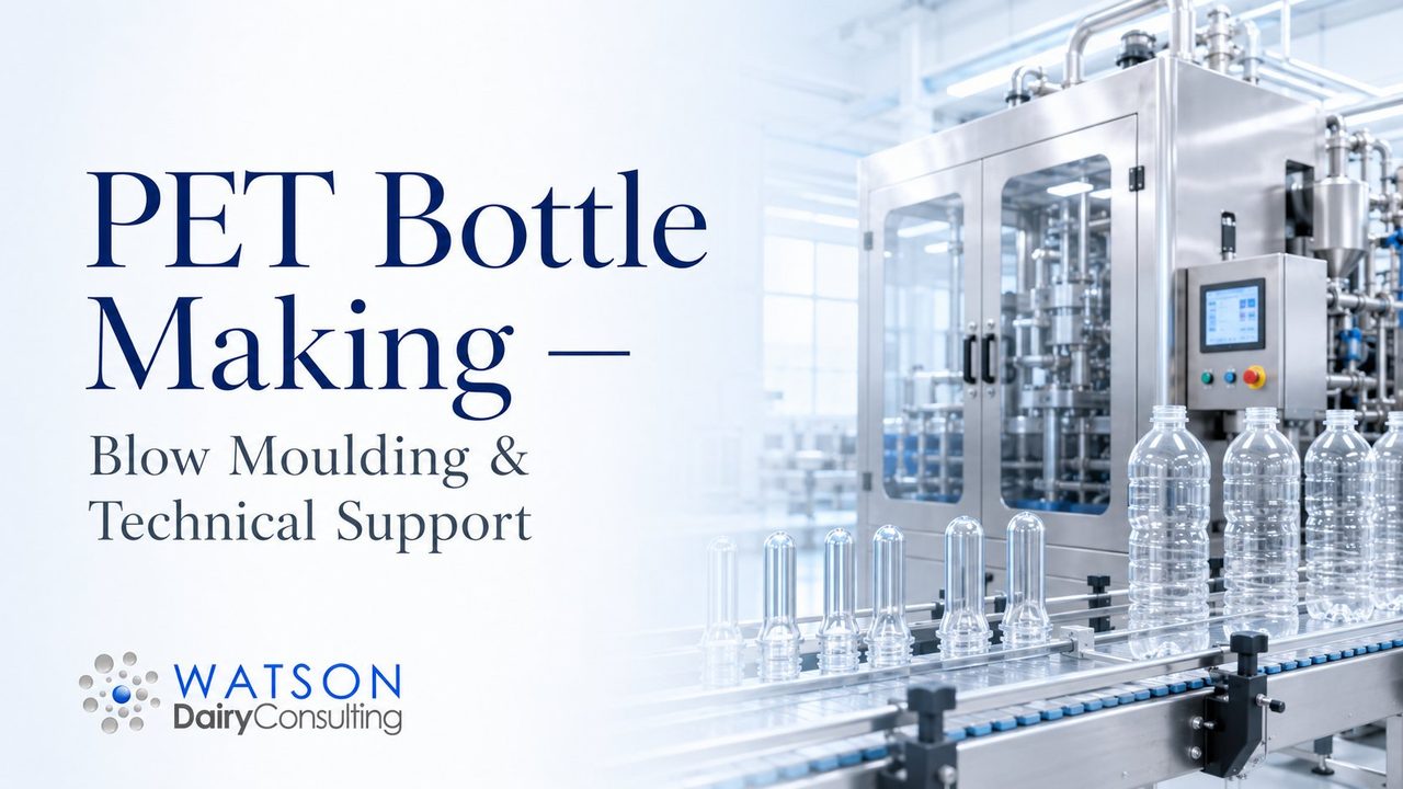 Lignes de conditionnement pour produits laitiers et jus - bouteilles PET